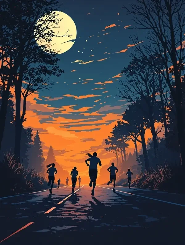 夜跑的人 - 国产精品视频网站影视海报